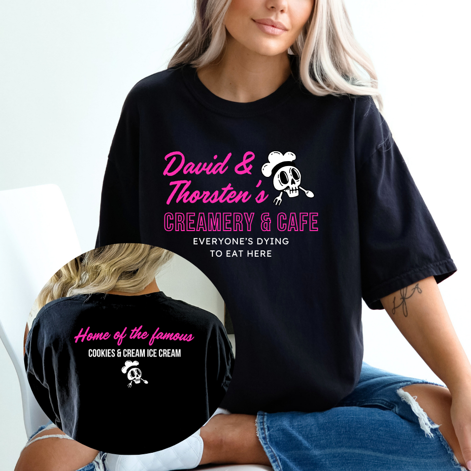 Officially Licensed Brynne Weaver Creamery Butcher & Blackbird Shirt