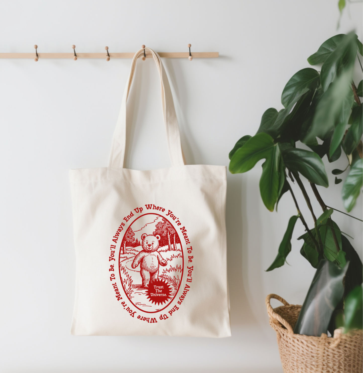 Trust The Universe Canvas Tote Bag