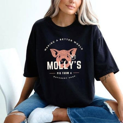 Officially Licensed HD Carlton Where's Molly Shirt