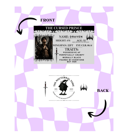 Character Card Bookmark - Draven